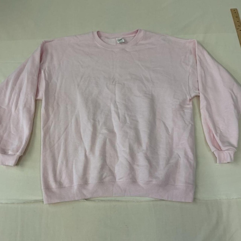 Light pink‎ Hanes crewneck sweatshirt